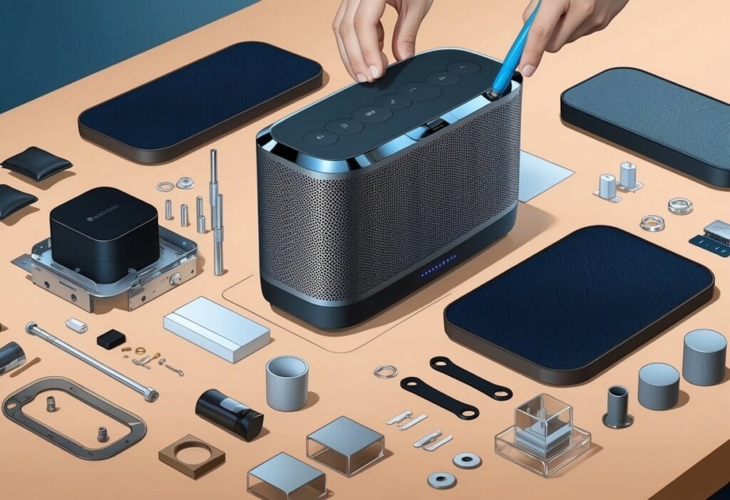 Design och byggkvalitet av Bluetooth-högtalare Design och byggkvalitet av Bluetooth-högtalare