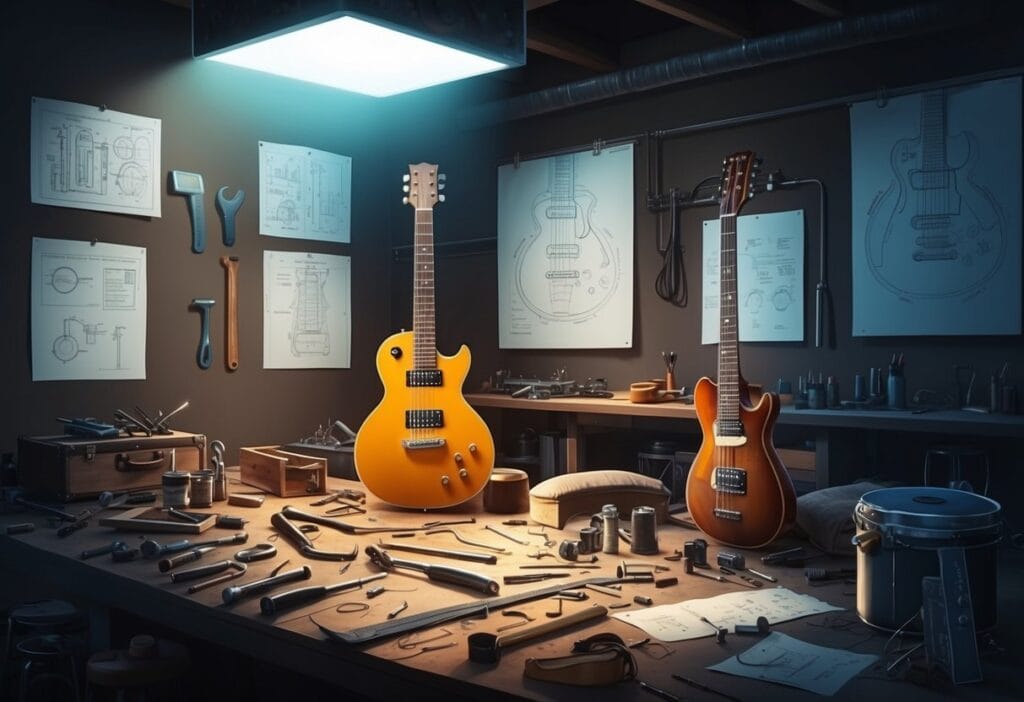 Historien och Utvecklingen av elgitarren