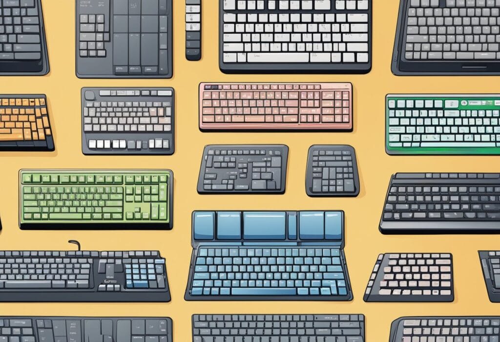 Jämförelse av Tangentbordstyper