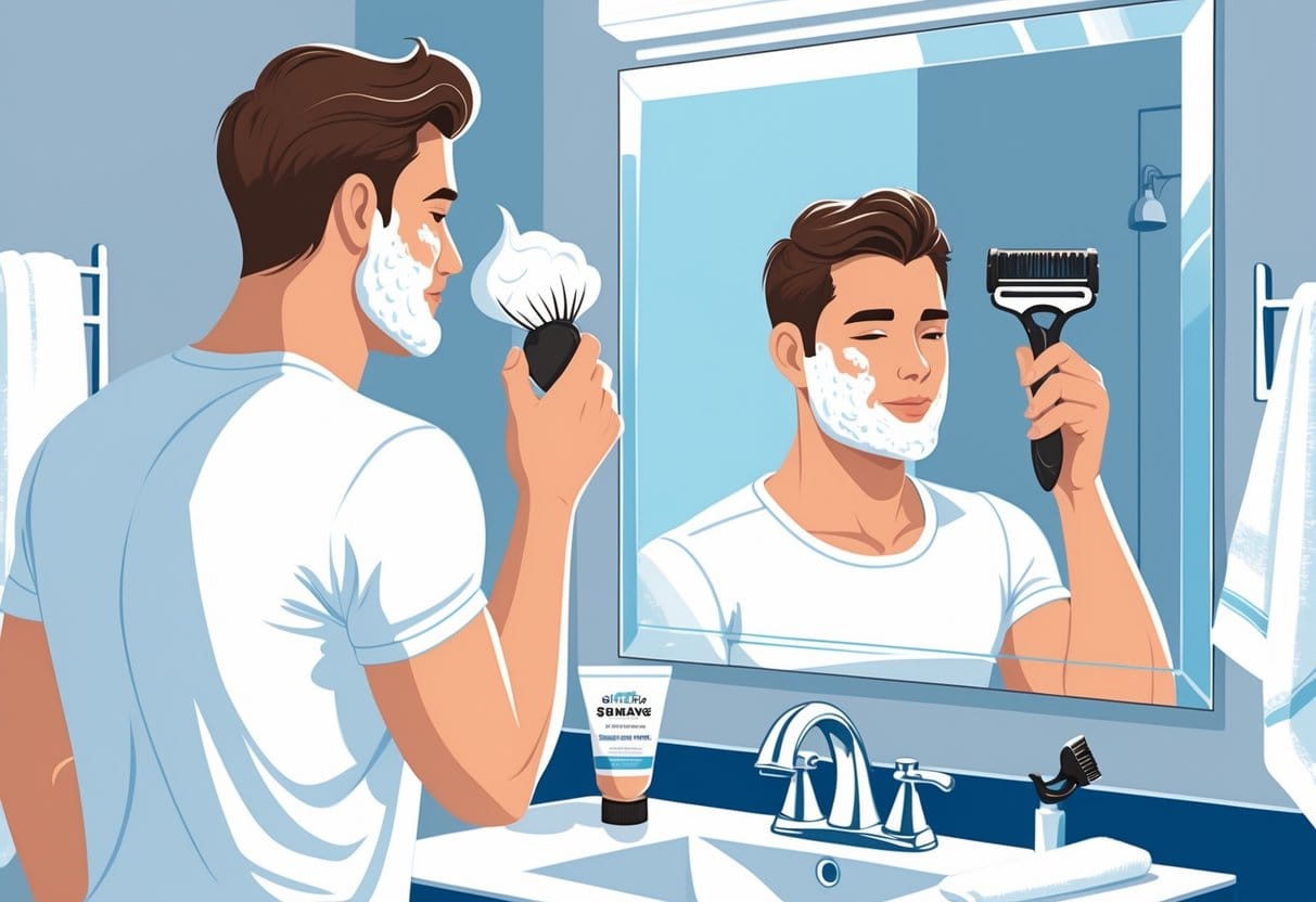 Hur använder man rakkräm korrekt?