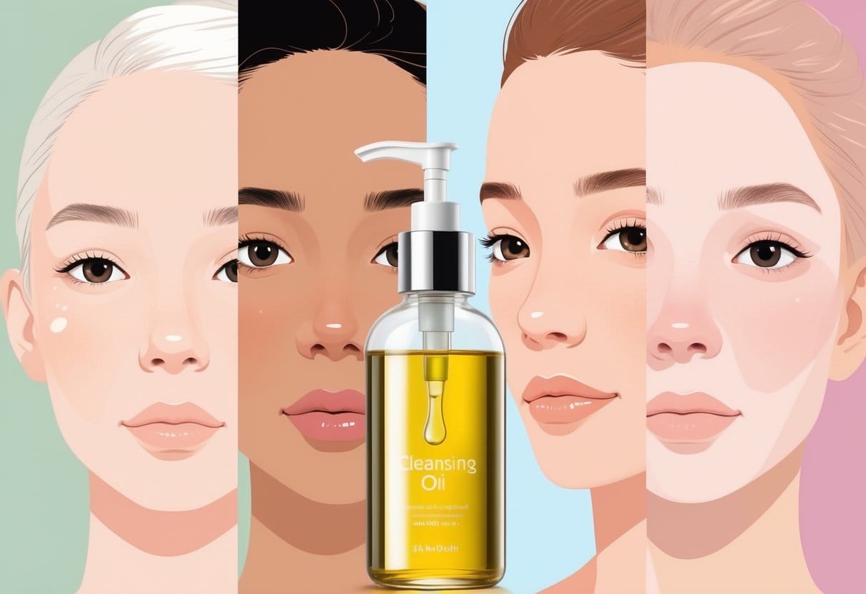 Vilken hudtyp passar rengöringsolja?