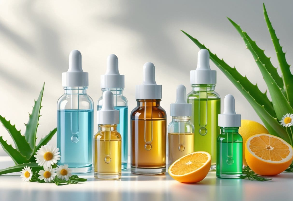 Olika typer av ansiktsserum