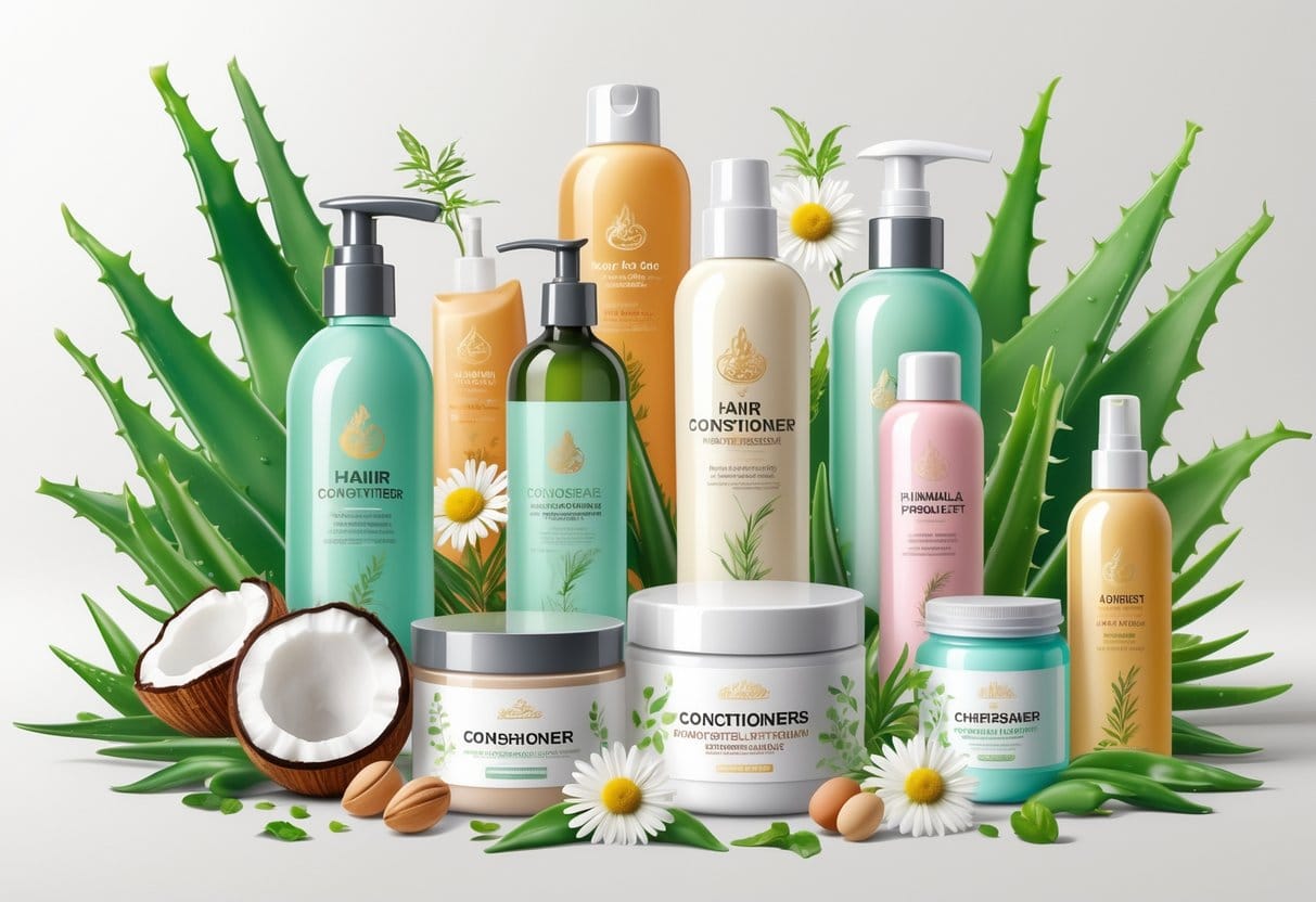 Olika typer av hårbalsam