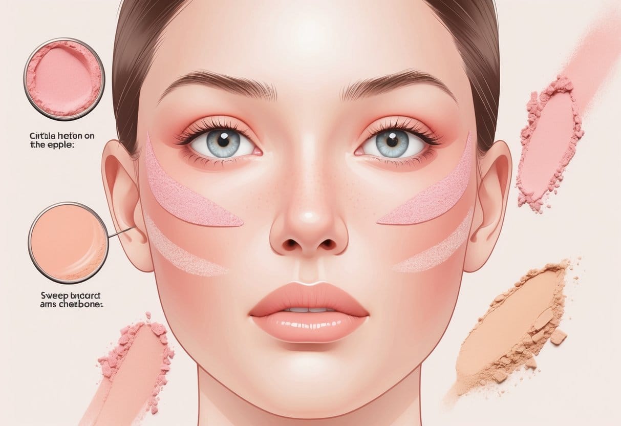 Appliceringstekniker för rouge