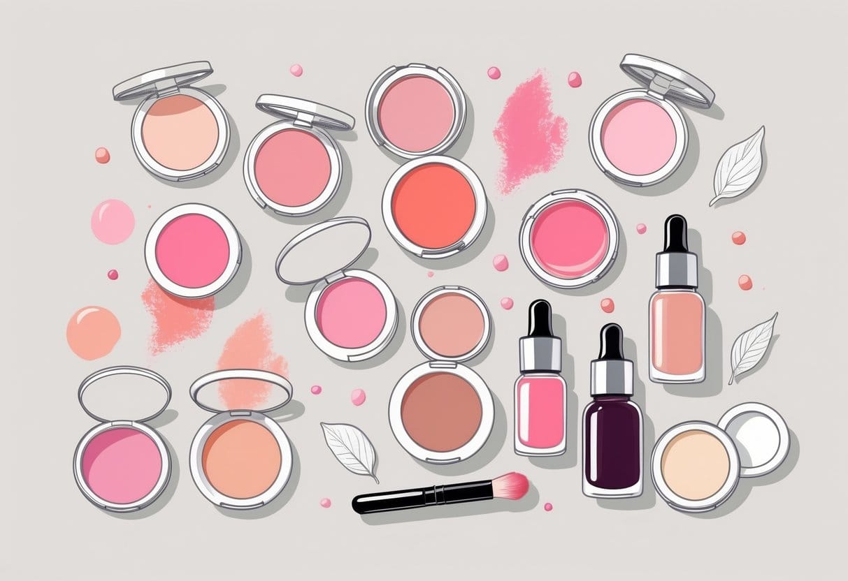 Olika typer av rouge och deras fördelar