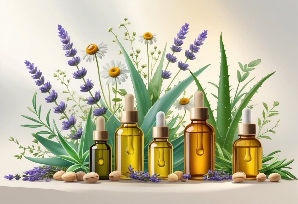 Naturliga ingredienser och oljetyper